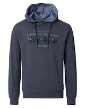 CASA MODA Herren Hoodie Stilvoll Und Bequem - Blau