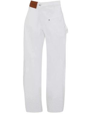 JW Anderson Straight Jeans - Wit