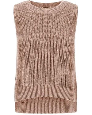 Herno Round-Neck Knitwear - Marron