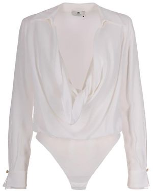 Elisabetta Franchi Tops ,Wit ,Body
