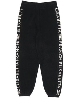 Elisabetta Franchi Joggers - Black
