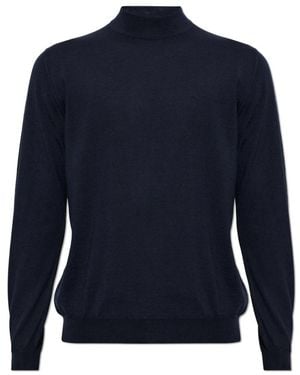 Kiton Kaschmir-Rollkragenpullover - Blau