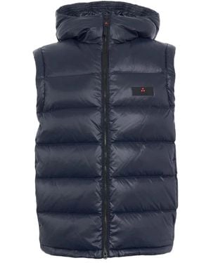 Peuterey Jassen ,Blauw ,Nylon Donoma Gilet