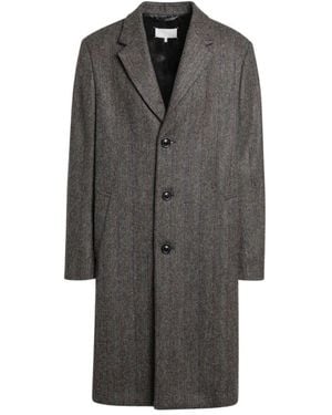 Maison Margiela Single-Breasted Coats - Grijs