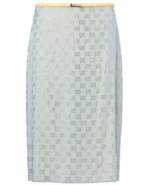 Gucci Midi Skirts - Blue
