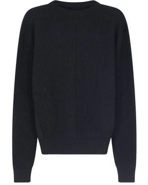 Rick Owens Round-Neck Knitwear - Nero