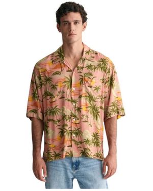 GANT Short Sleeve Shirts - Multicolore