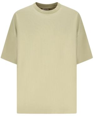 Fear Of God Tops ,Katoen Heavy Cotton Tee - Naturel