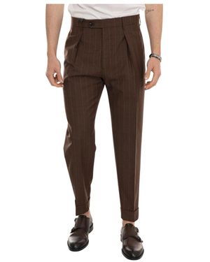 Berwich Suit Trousers - Brown