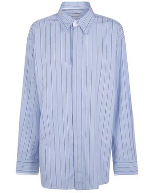 Ami Paris Overhemden ,Blauw ,Shirts