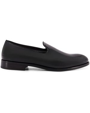 Doucal's Lackleder Loafer - Schwarz