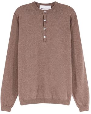 Amaranto Amaranto Pullover - Braun