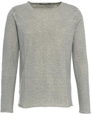 Hannes Roether Round-Neck Knitwear - Gris
