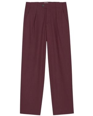 Closed Straight Trousers - Morado