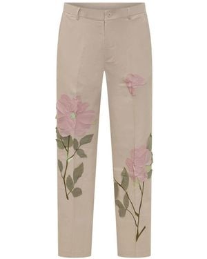 Kidsuper Slim-Fit Trousers - Neutro