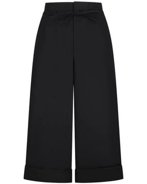 Jacquemus Wide Trousers - Black