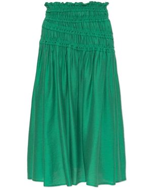Tory Burch Midi Skirts - Green