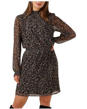 Aaiko Kleedjes ,Veelkleurig ,Polyester Gabry Animal Pes 554 - Zwart