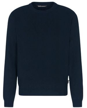 EA7 Gebreide Pullover - Blauw
