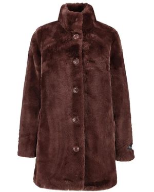 Rino & Pelle Single-Breasted Coats - Marrone