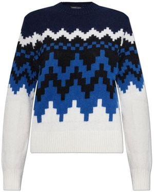 Canada Goose Truien & Vesten ,Blauw ,Wol Thelon Crew Wool Sweater