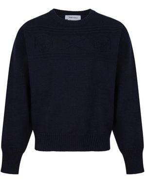 McQueen Round-Neck Knitwear - Blue
