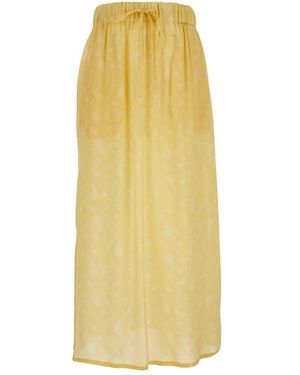 Grifoni Maxi Skirts - Amarillo