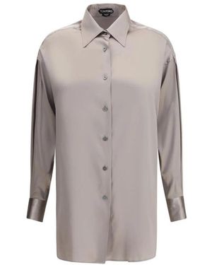 Tom Ford Shirts - Marrone