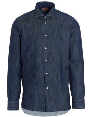 Borriello Denim Shirts - Blue