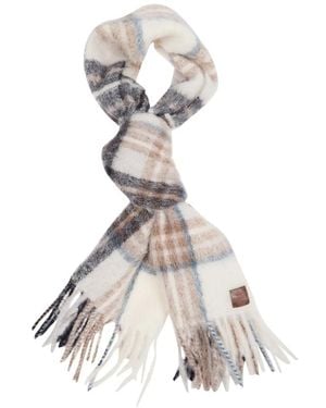 Eleventy Alpaka Wollschal Tartan Stil - Mehrfarbig