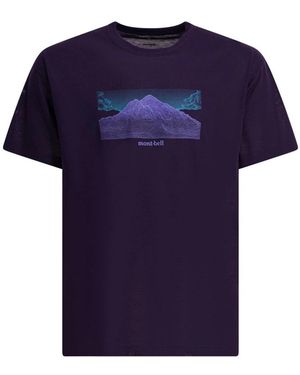 Montbell T-Shirts - Blue
