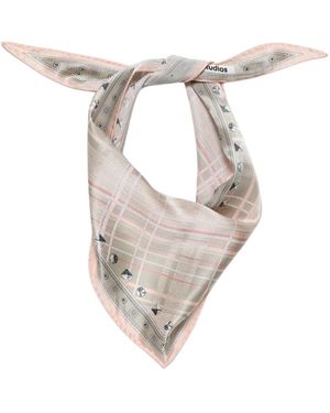Acne Studios Silk Scarves - Metallic