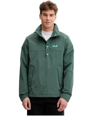Jack Wolfskin Wind Jackets - Verde