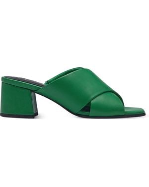 Marco Tozzi Heeled Mules - Green