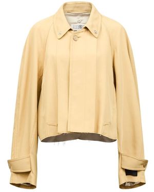 MM6 by Maison Margiela Light Jackets - Natural