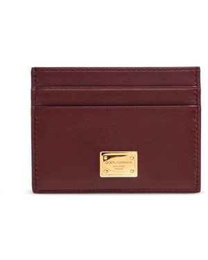 Dolce & Gabbana Wallets & Cardholders - Rosso