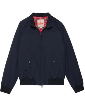 Baracuta Zippered Cotton Clothes - Blue