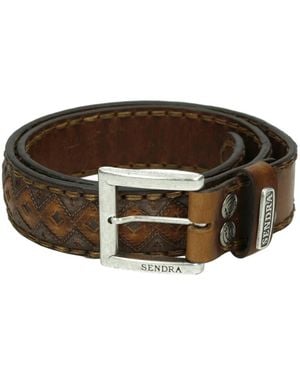 Sendra Braunes Leder Gürtel 8269 Modell
