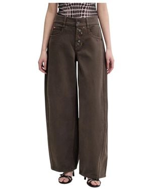 Miss Sixty Loose-Fit Jeans - Marrón