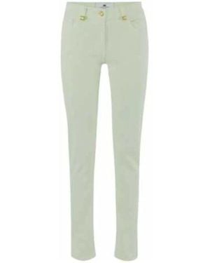 Elisabetta Franchi Skinny Trousers - Green