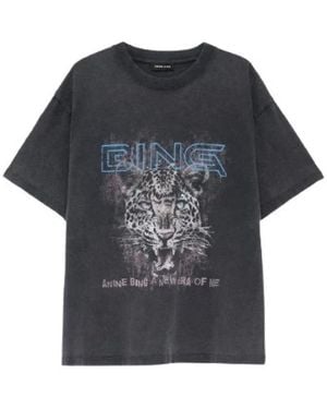 Anine Bing T-Shirts - Azul