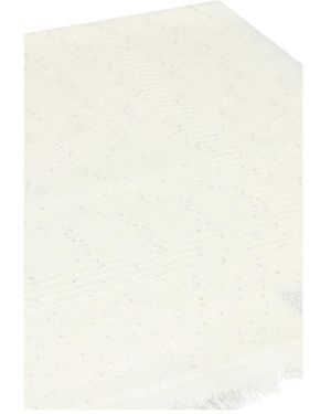 Emporio Armani Winter Scarves - Blanco