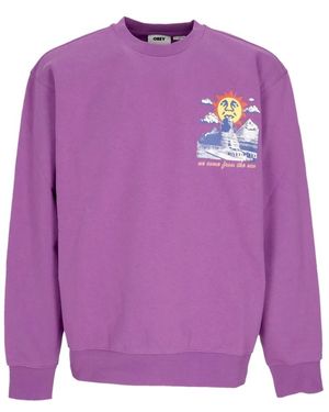 Obey Sweatshirts - Purple