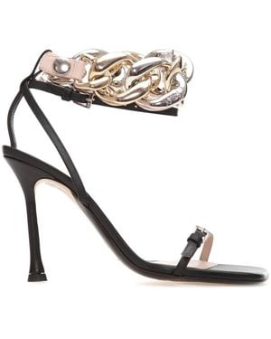 N°21 High Heel Sandals - Metallic