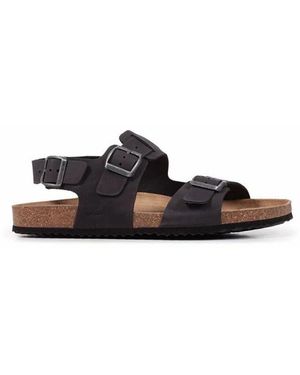 Geox Flat Sandals - Noir