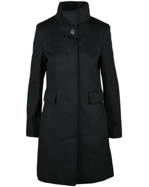 Max Mara Jassen ,Zwart ,Wol Agnese Cappotto