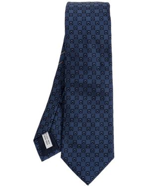 Ferragamo Ties - Blu