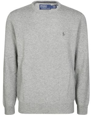 Polo Ralph Lauren Round-Neck Knitwear - Gris