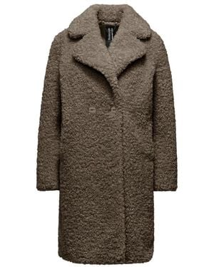 Bomboogie Double-Breasted Coats - Marrone