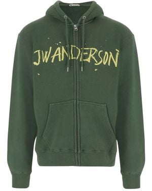 JW Anderson Zip-Throughs - Green